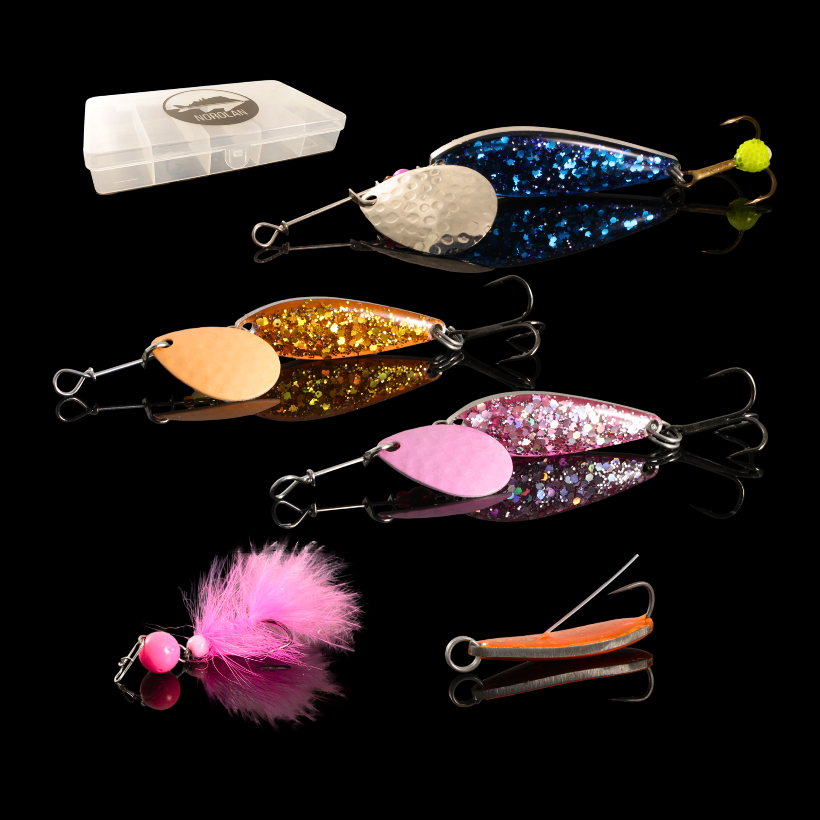 Norolan's Best Rainbow Trout Lures 5-pack – Norolan EU